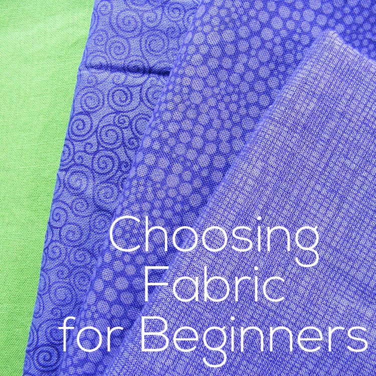 How To Choose Fabric video Shiny Happy World