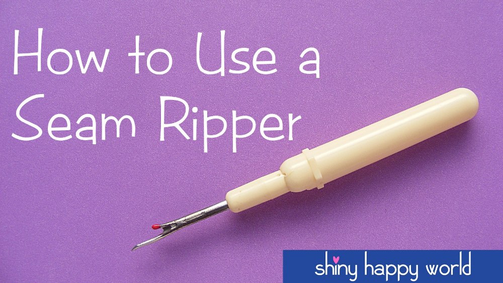 Tips and Tricks for Sewing Curves video Shiny Happy World