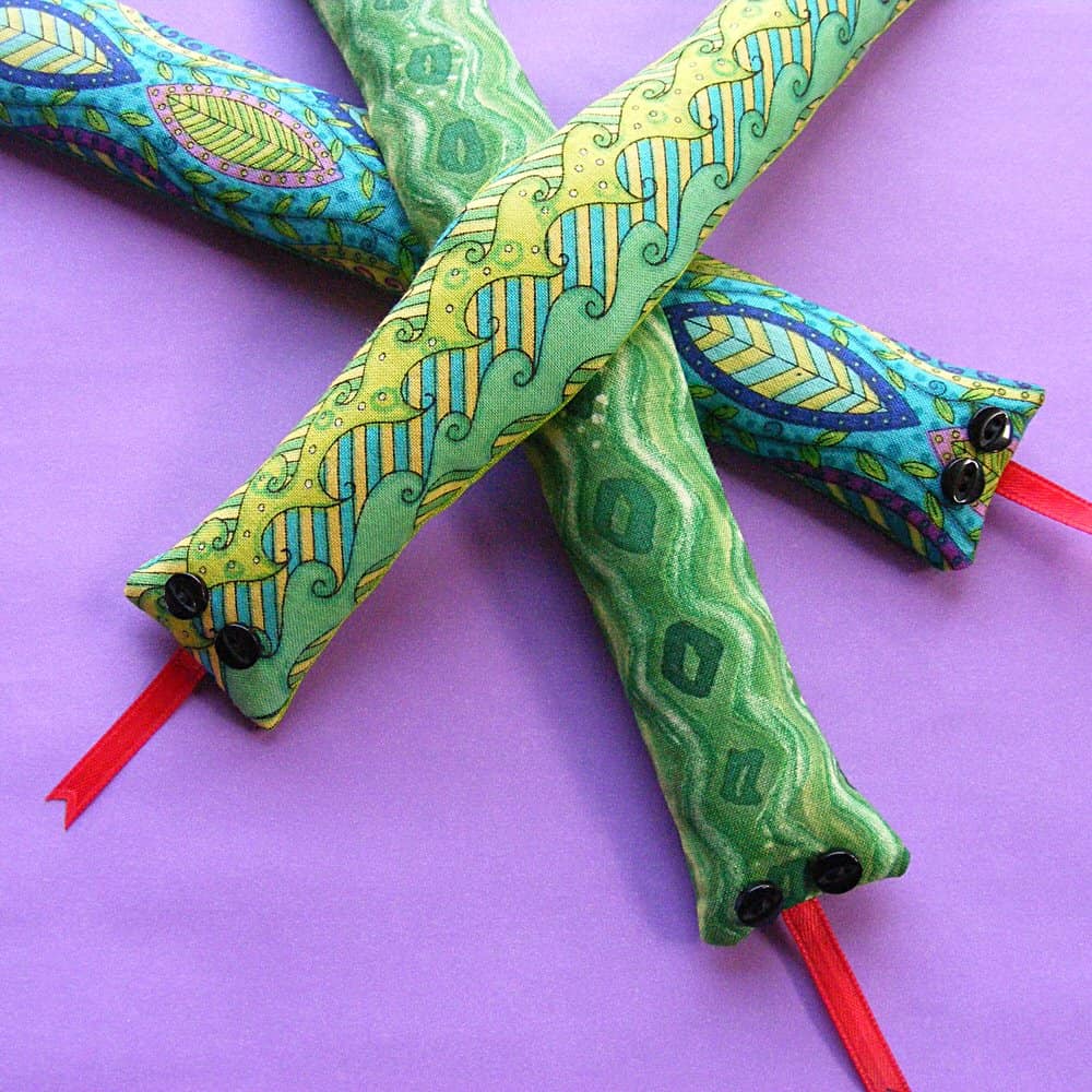 Snake Charmers Free Pattern for Stuffed Toy Snakes Shiny Happy World