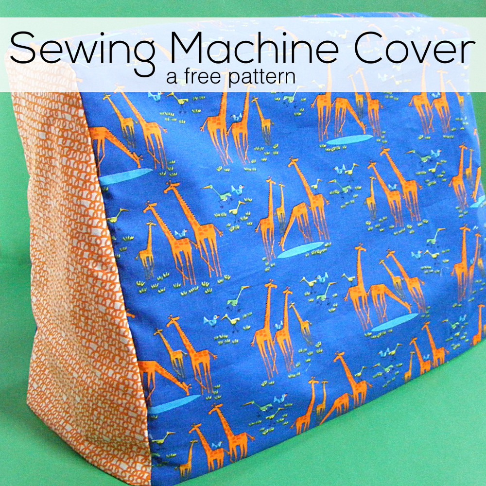Don't Make Your Sewing Machine Go Naked! (free pattern) - Shiny Happy World