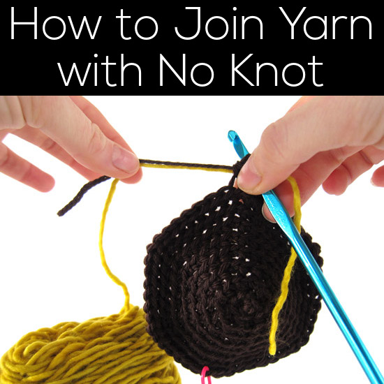 How To Join Yarns While Crocheting With No Knot Shiny Happy World,School Bus House Outside