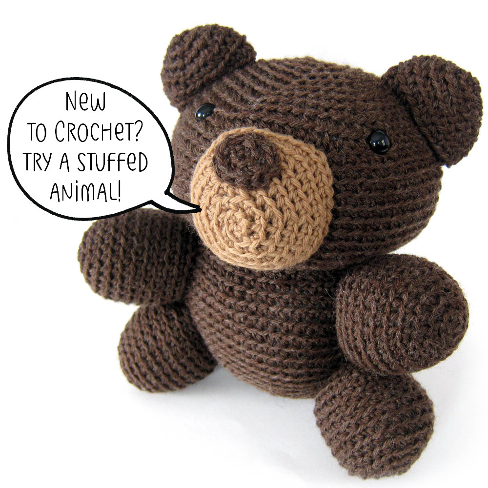 New to crocheting? Try an animal! - Shiny Happy World