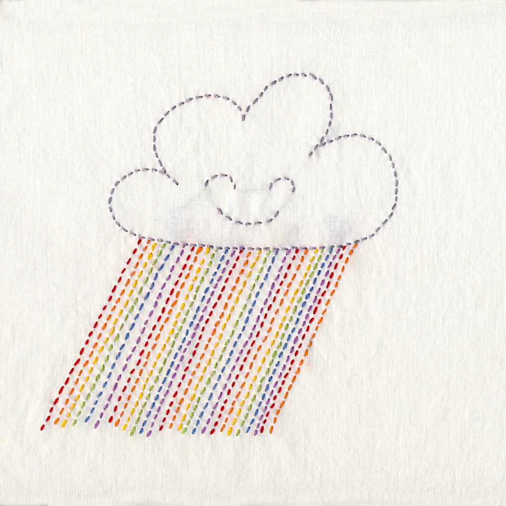 How to embroider a running stitch  video  shiny happy world How to embroider a running stitch  video  shiny happy world