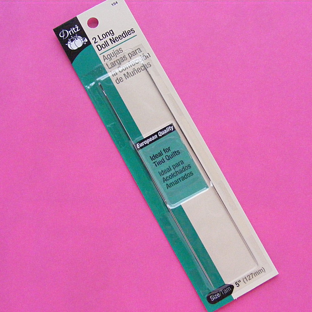 Doll Needles Pack of 2 Needles Shiny Happy World