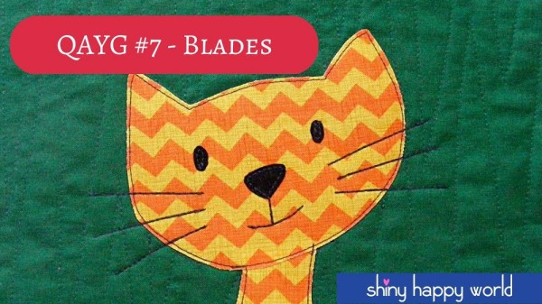 Quilt As You Go #7 - How to Quilt a Blades Pattern - Video tutorial from Shiny Happy World
