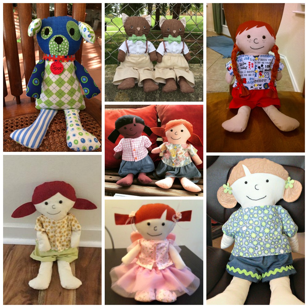 Darling Dress Up Bunch Dolls Made by People Who Are Not Me! Shiny