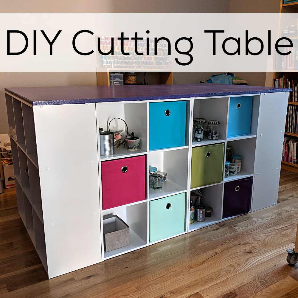 How To Make A Diy Cutting Table Shiny Happy World