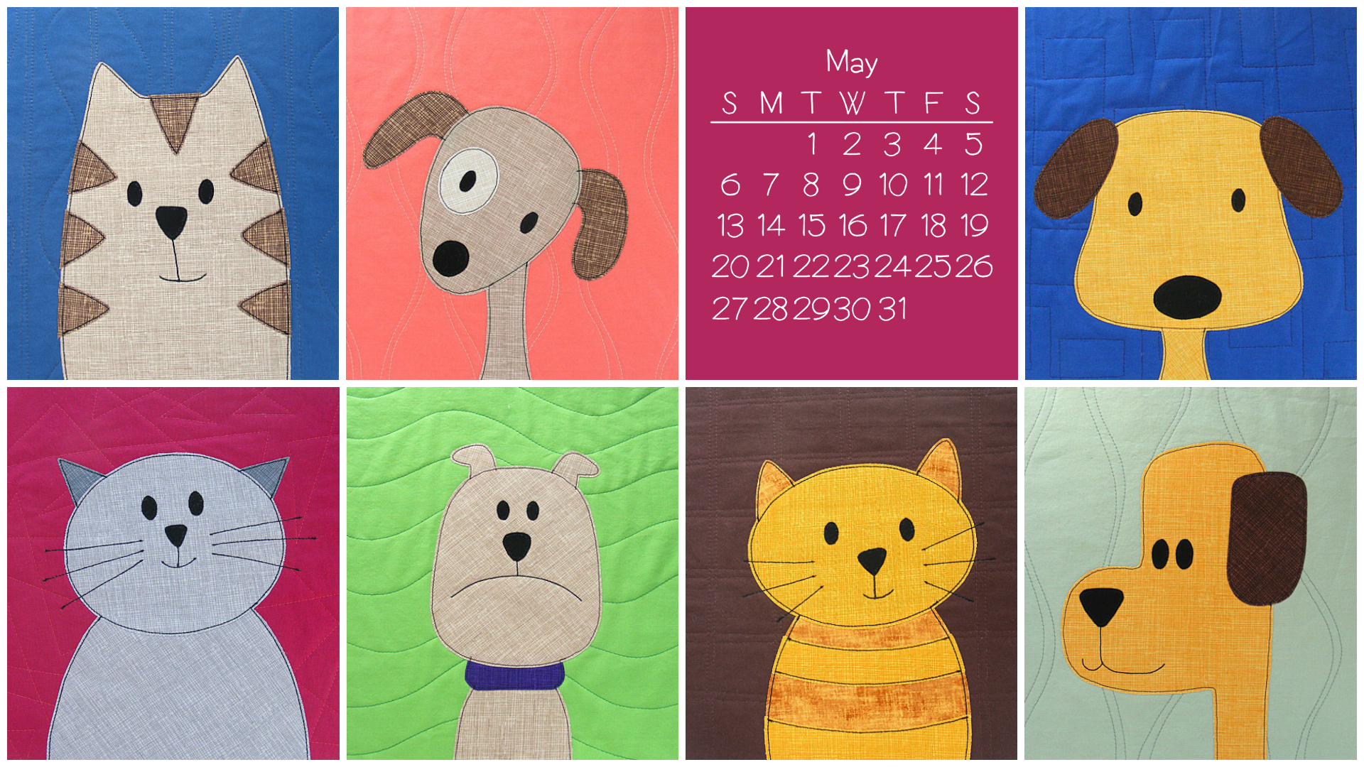 may free calendar shiny happy world