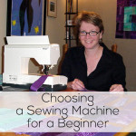 Choosing a Sewing Machine for Beginners - a video from Shiny Happy World