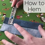 How to Hem - video tutorial from Shiny Happy World