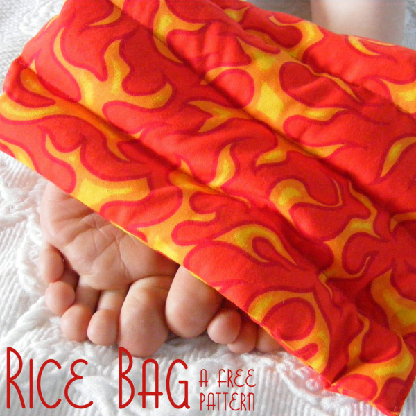 Free Rice Bag Pattern from Shiny Happy World