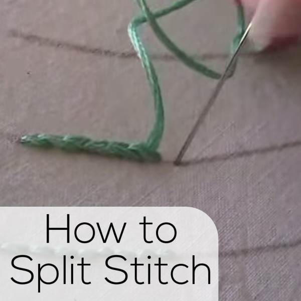 How to Split Stitch