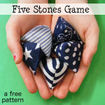 Five Stones Game - a free pattern