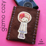 free felt pattern - gizmo cozy