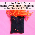 how to attach parts to softies