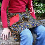 Easy Apron - a free sewing pattern from Shiny Happy World