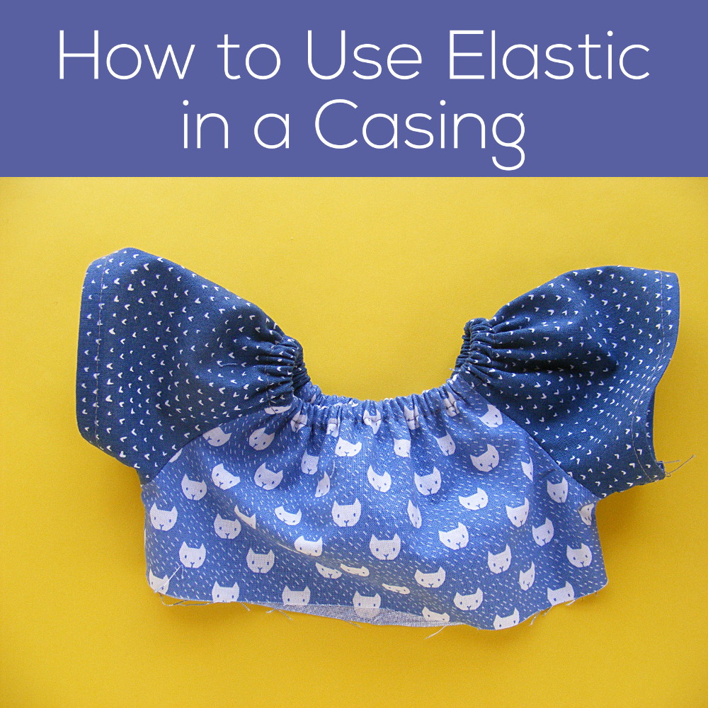 How to Use Elastic in a Waistband video Shiny Happy World
