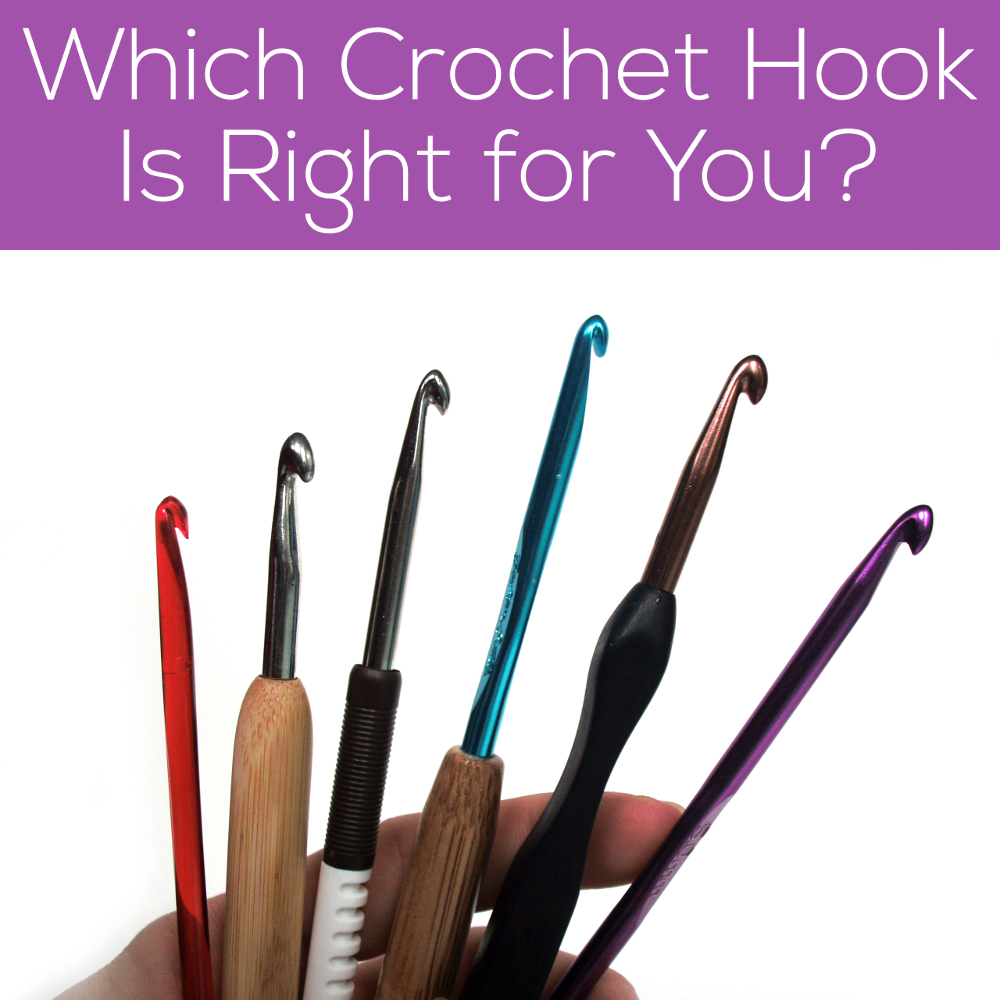 Hiya Hiya Acrylic Crochet Hooks - Ideal for those bulky crochet projects