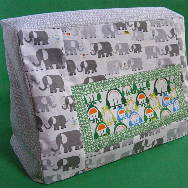 How to Make a Sewing Machine Cover - a free tutorial from Shiny Happy World