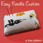 Easy Needle Cushion - a free pattern