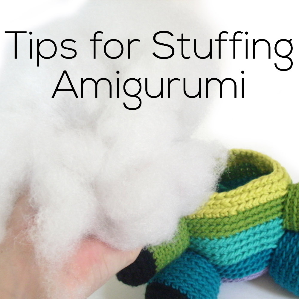 How to Keep Stuffing from Showing through Amigurumi - Shiny Happy World