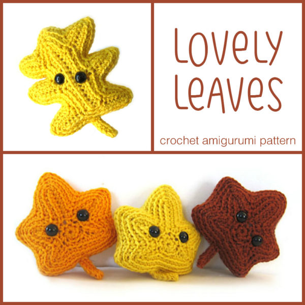 Lovely Leaves - crochet amigurumi pattern