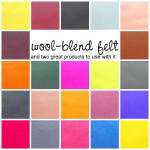 Wool Blend Felt - and two great products to use with it - video