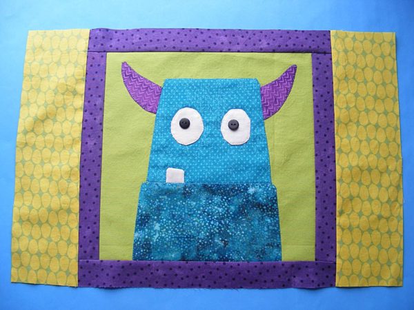 How to Make a Pillow Out of Any Quilt Block - a free tutorial from Shiny Happy World