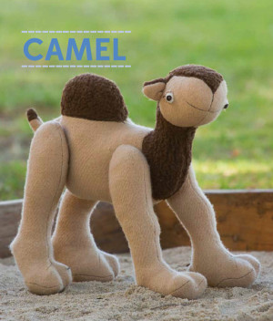 Camel softie from Stuffed Animals book