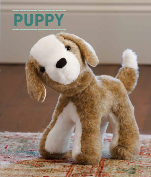 Puppy softie from Stuffed Animals book