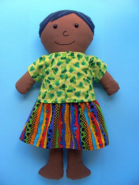 Bean in free skirt pattern