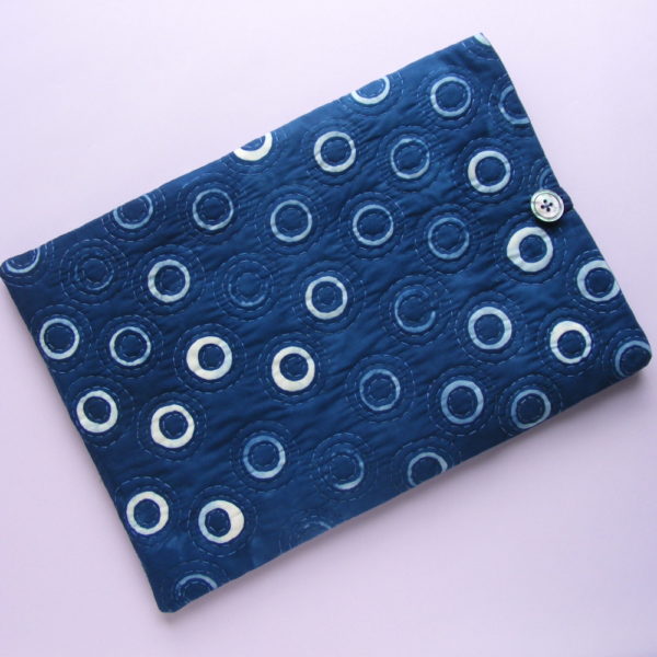 Quilted Tablet Cover - a free tutorial from Shiny Happy World