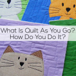 What is Quilt As You Go and How Do You Do It? video