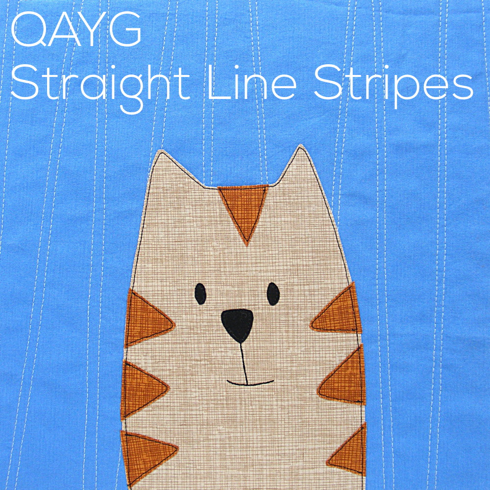 QAYG straight line stripes - video