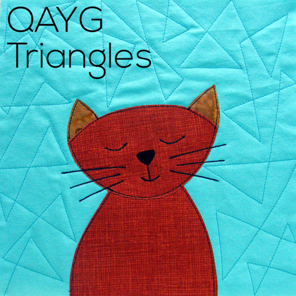 QAYG Triangles - video tutorial from Shiny Happy World