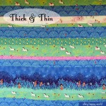 Thick and Thin - a free quilt patern from Shiny Happy World