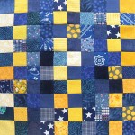 Controlled Chaos Block #6 - a scrappy quilt-along from Shiny Happy World