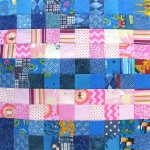 Block 7 in the Controlled Chaos Scrappy Quilt-Along - free tutorials at Shiny Happy World