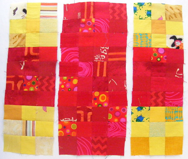 Block 12 in the Controlled Chaos Scrappy Quilt-Along