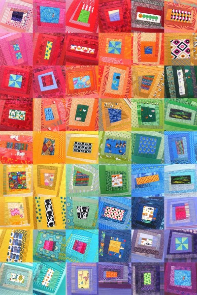 How to Make a Charity Quilt - an easy and fun tutorial from Shiny Happy World