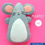 Maurice - felt mouse kit