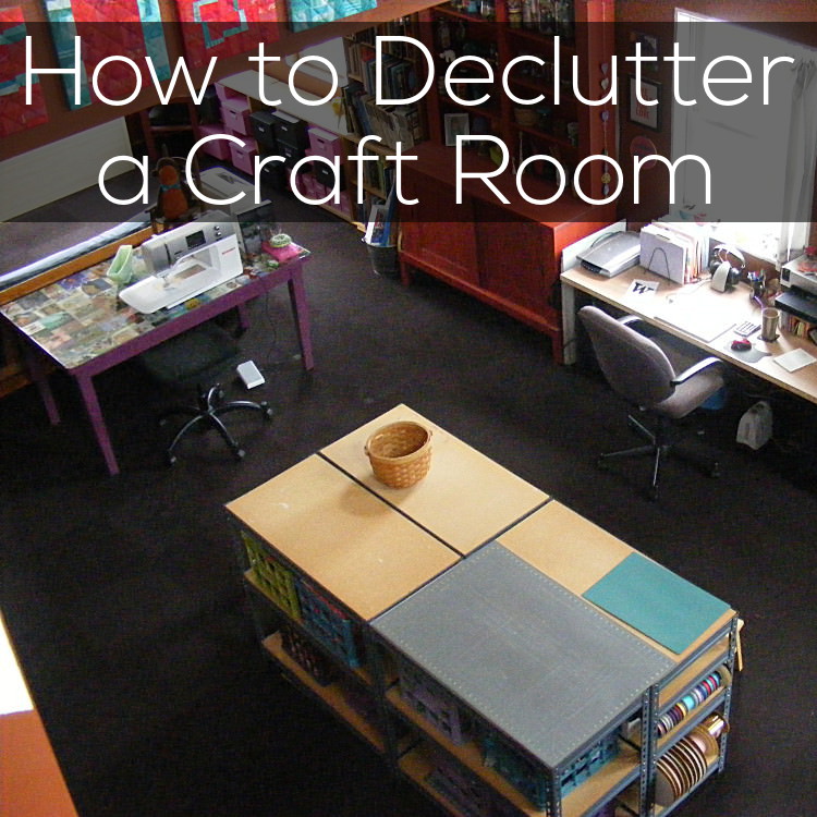 How To Declutter Kids Craft Supplies & Equipment