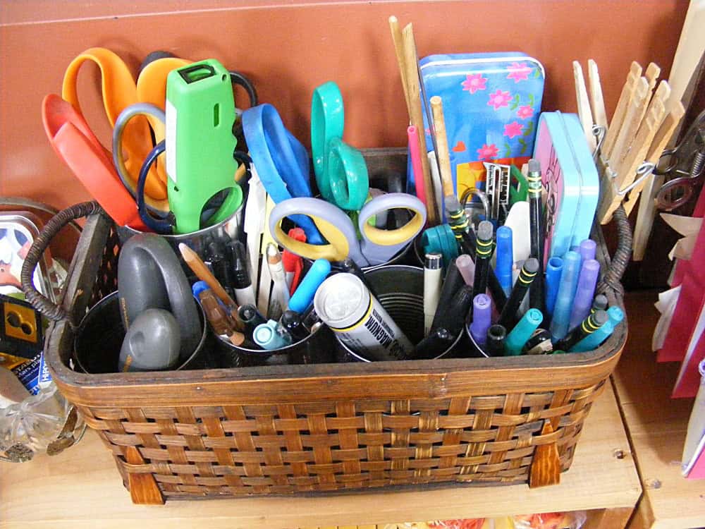 My Sewing Tool Basket Shiny Happy World