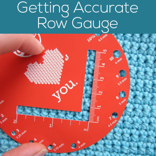 Getting an accurate gauge in crochet