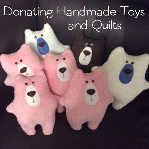 Donating Handmade Toys and Quilts