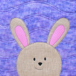 Mix & Match free bunny applique pattern from Shiny Happy World