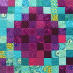 Controlled Chaos scrap quilt - block #14