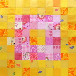 Controlled Chaos scrap quilt - block 19