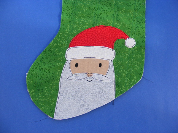 Free Christmas stocking pattern from Shiny Happy World.