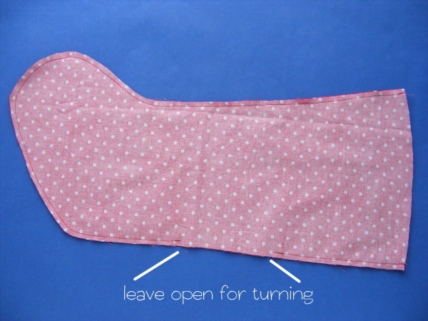 Free Christmas stocking pattern from Shiny Happy World.